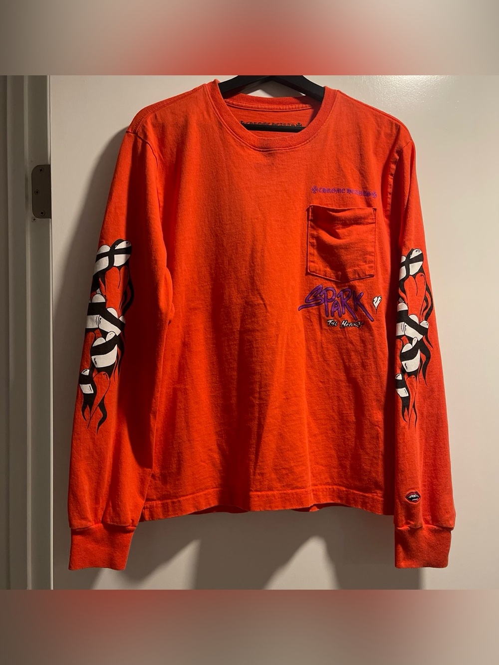 Chrome Hearts × Matty Boy Sadistic Lipstic long sleeve shirt